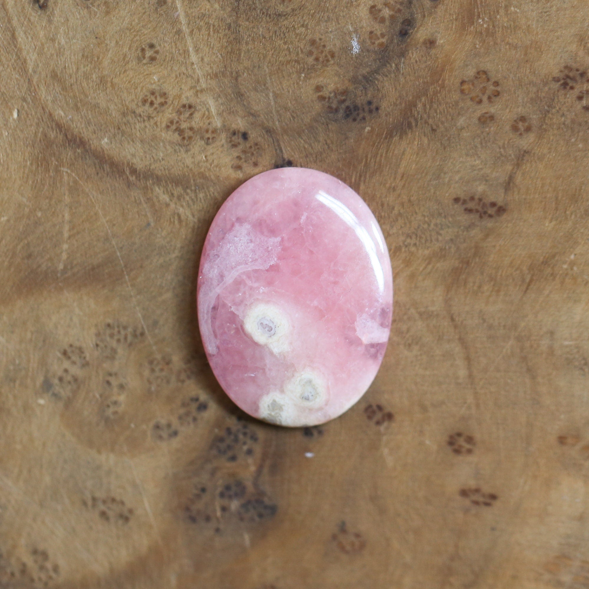 Rhodochrosite Ring - .925 Sterling Silver Ring - Rhodochrosite Boho Statement Ring