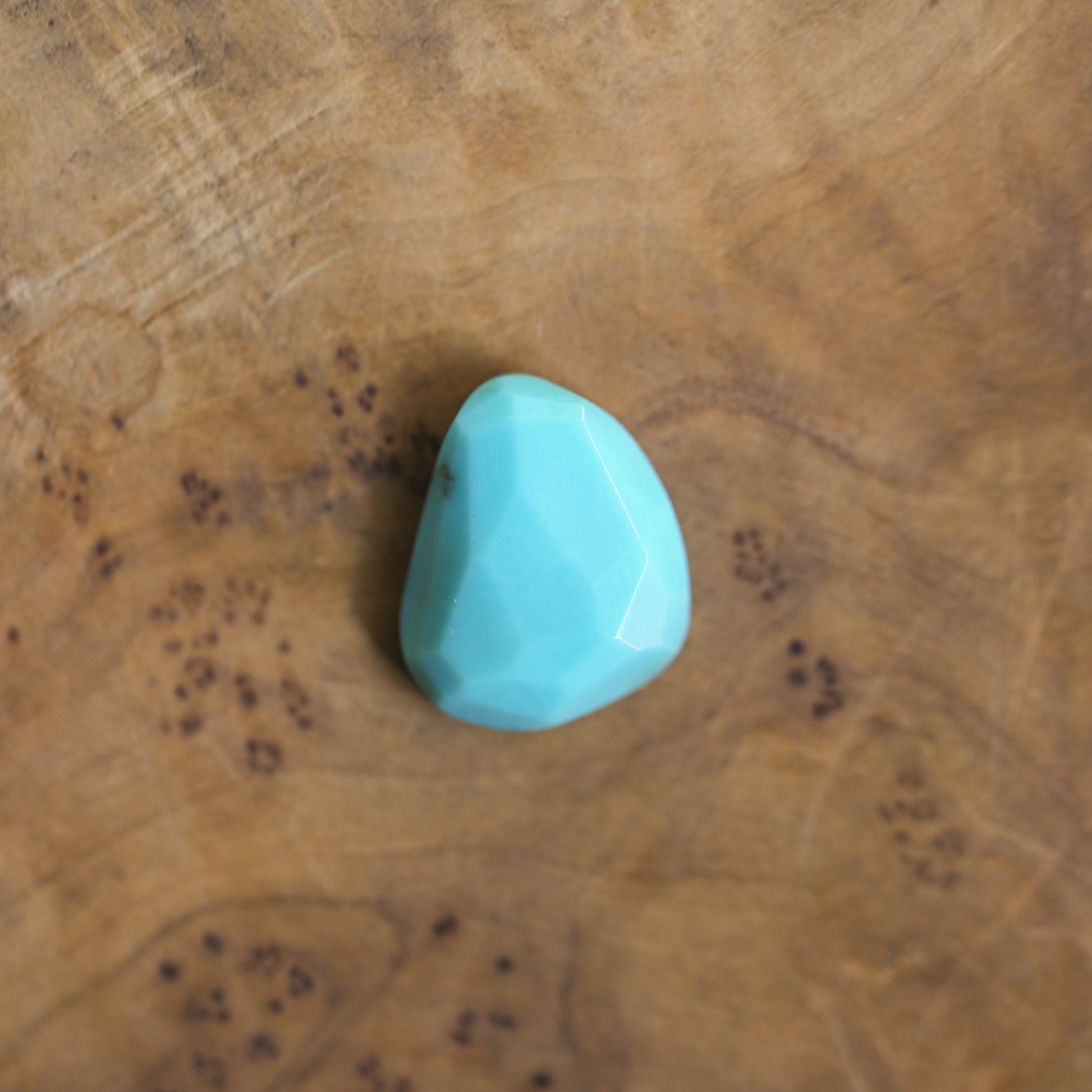 Turquoise Notched Boho Ring - .925 Sterling Silver - Choose Your Stone