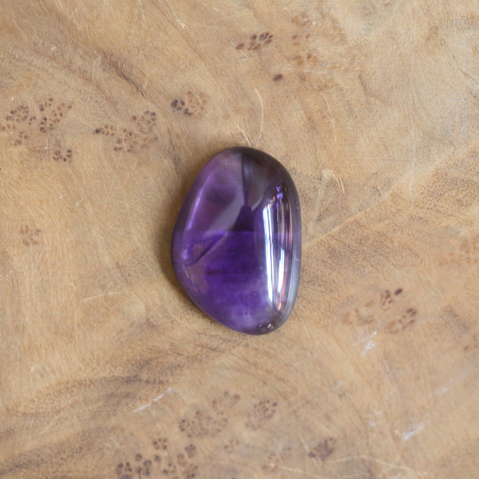 Amethyst Pendant -Heartland Pendant - Purple Amethyst Necklace - Silversmith Pendant