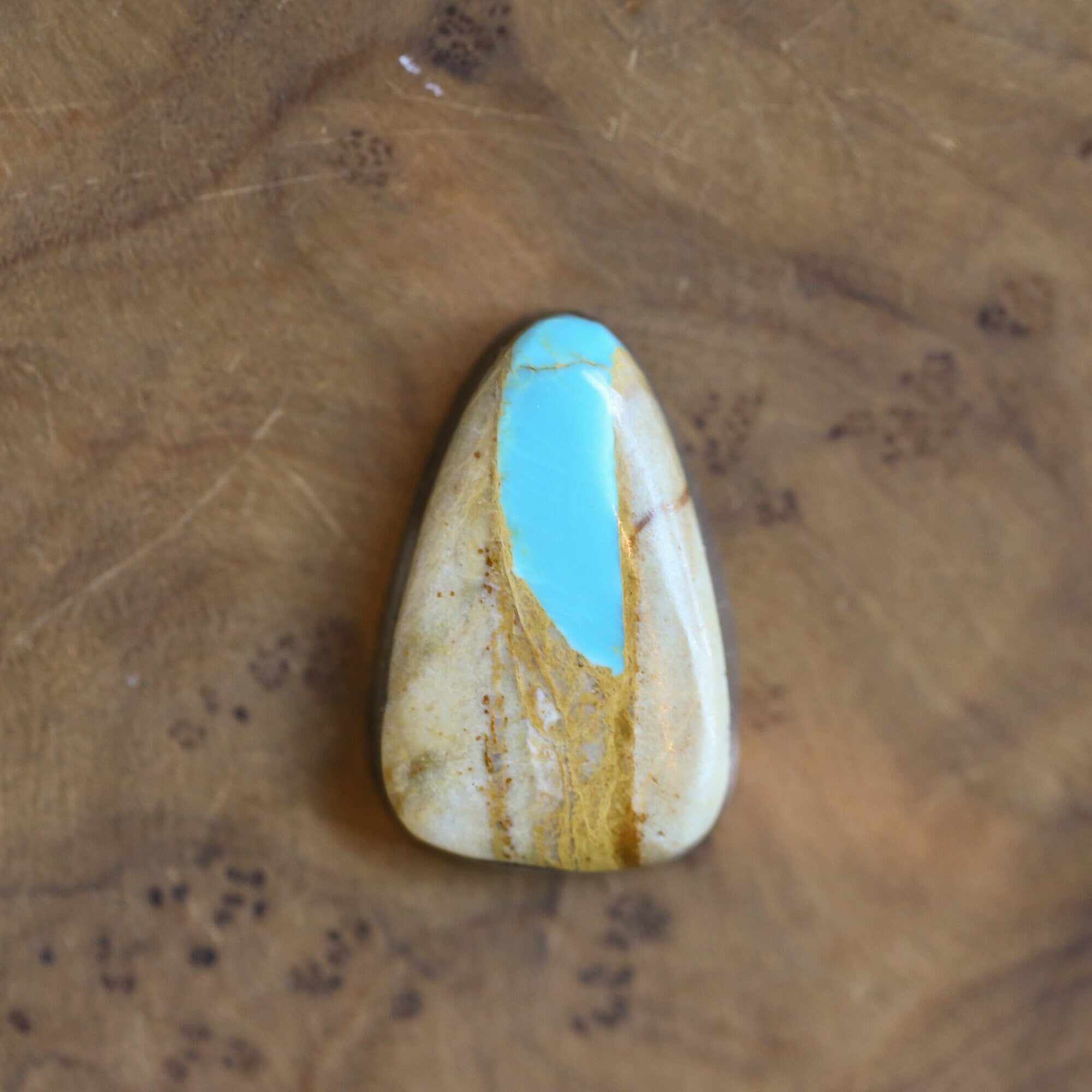 Royston Ribbon Turquoise Custom Ring - Choose Your Stone - Sterling Silver