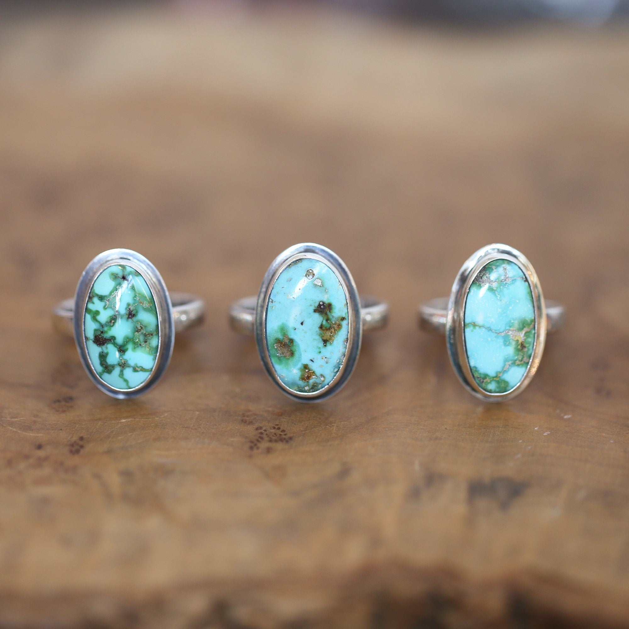 Sonoran Gold Turquoise Ring - OOAK Turquoise Ring - Choose Your Ring - Sterling Silver