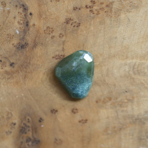 Green Moss Agate Boho Ring - Silversmith Ring - Choose Your Stone - Sterling Silver