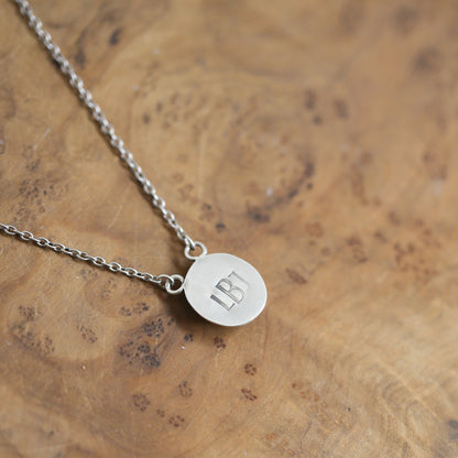 Natural Blue Chalcedony Pendant - Silversmith - Includes Sterling Silver chain