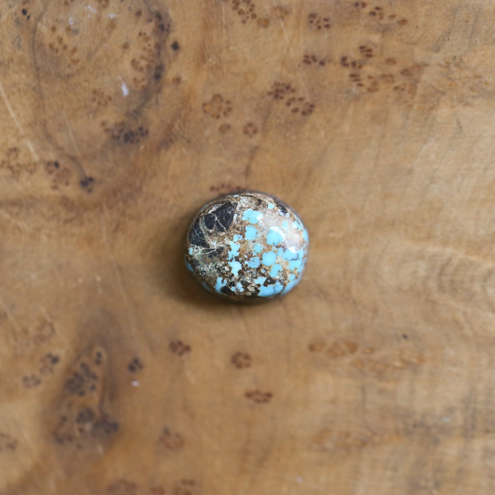 Sierra Nevada Turquoise Ring - Sierra Nevada Boulder Turquoise - OOAK Turquoise Ring - Silversmith