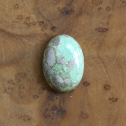 Green Variscite Sterling Silver Ring - Silversmith Boho Jewelry