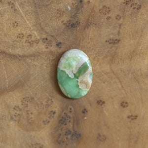 Custom Green Variscite Lasso Ring - Sterling Silver - Choose Your Stone