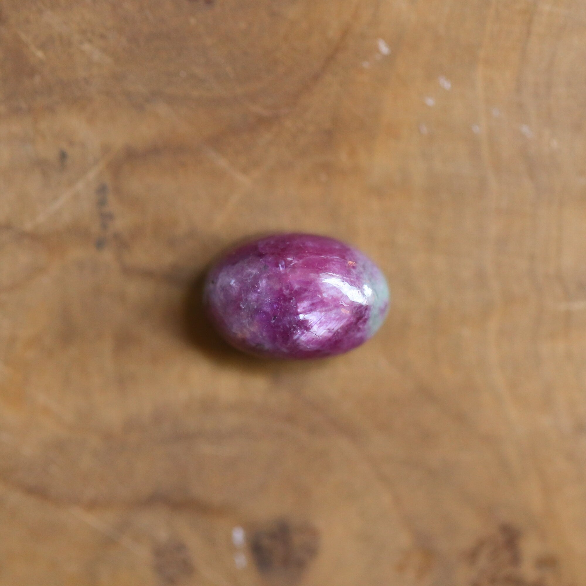 Ruby in Zoisite Ring - Pick Your Stone - 14KT Hammered Gold Ring