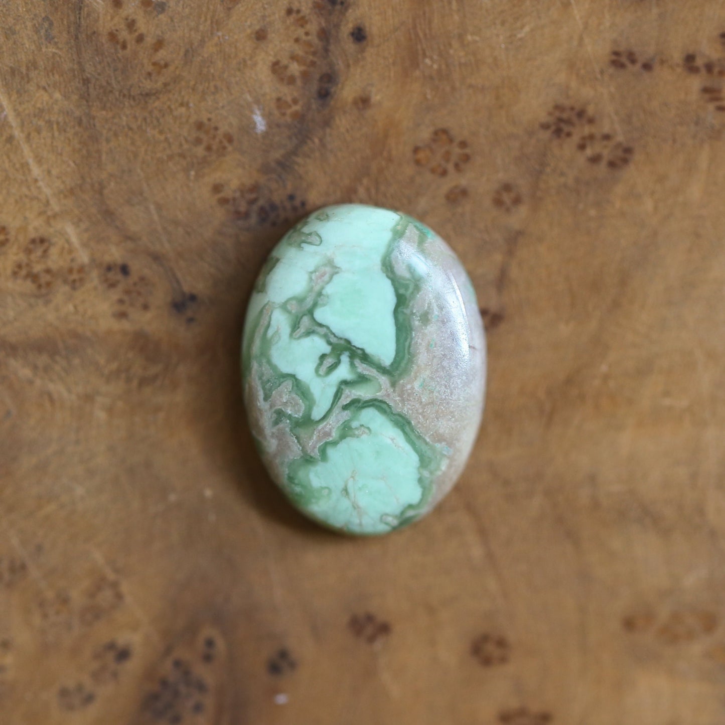 Green Variscite Sterling Silver Ring - Silversmith Boho Jewelry