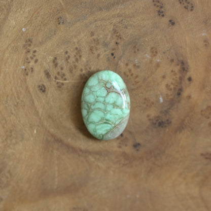 Custom Green Variscite Lasso Ring - Sterling Silver - Choose Your Stone