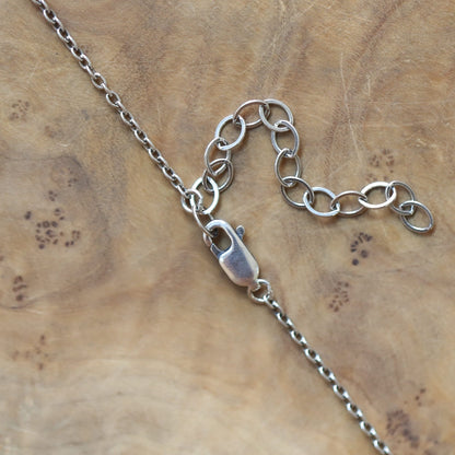Choose Your Small Turquoise Pendant with Chain - Sterling Silver