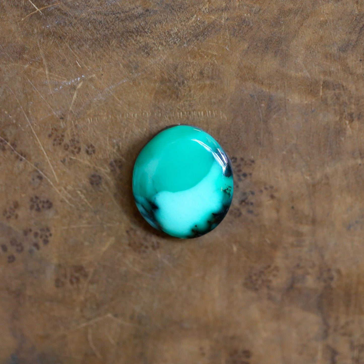 Custom Emerald Rose Green Variscite Ring - Silversmith Ring - Choose Your Stone