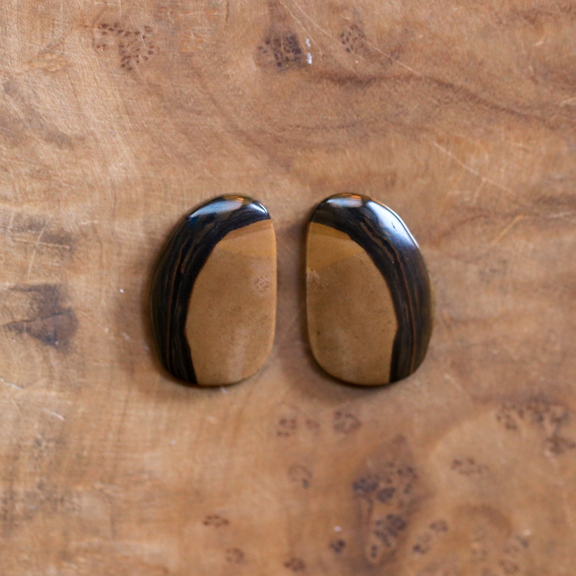 Custom Sahara Jasper Earrings - Choose Your Stones - OOAK Jasper Drop Earrings