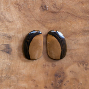 Sahara Jasper Earrings - Earthy Jasper Drop Earrings - Silversmith Earrings