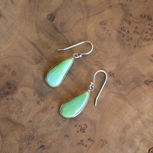 Sonoran Gold Turquoise Drop Earrings - Choose Your Pair - Sonoran Gold Earrings - Sterling Silver