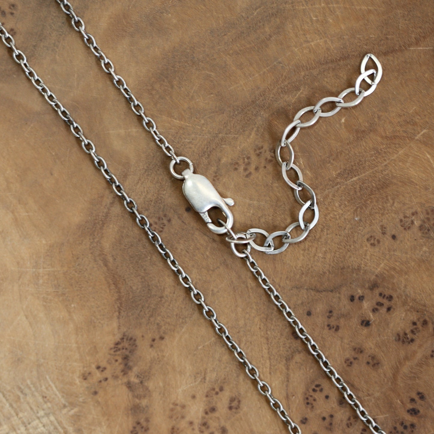 Ocean Jasper Y Necklace - Jasper Bolo Necklace - Sterling Silver