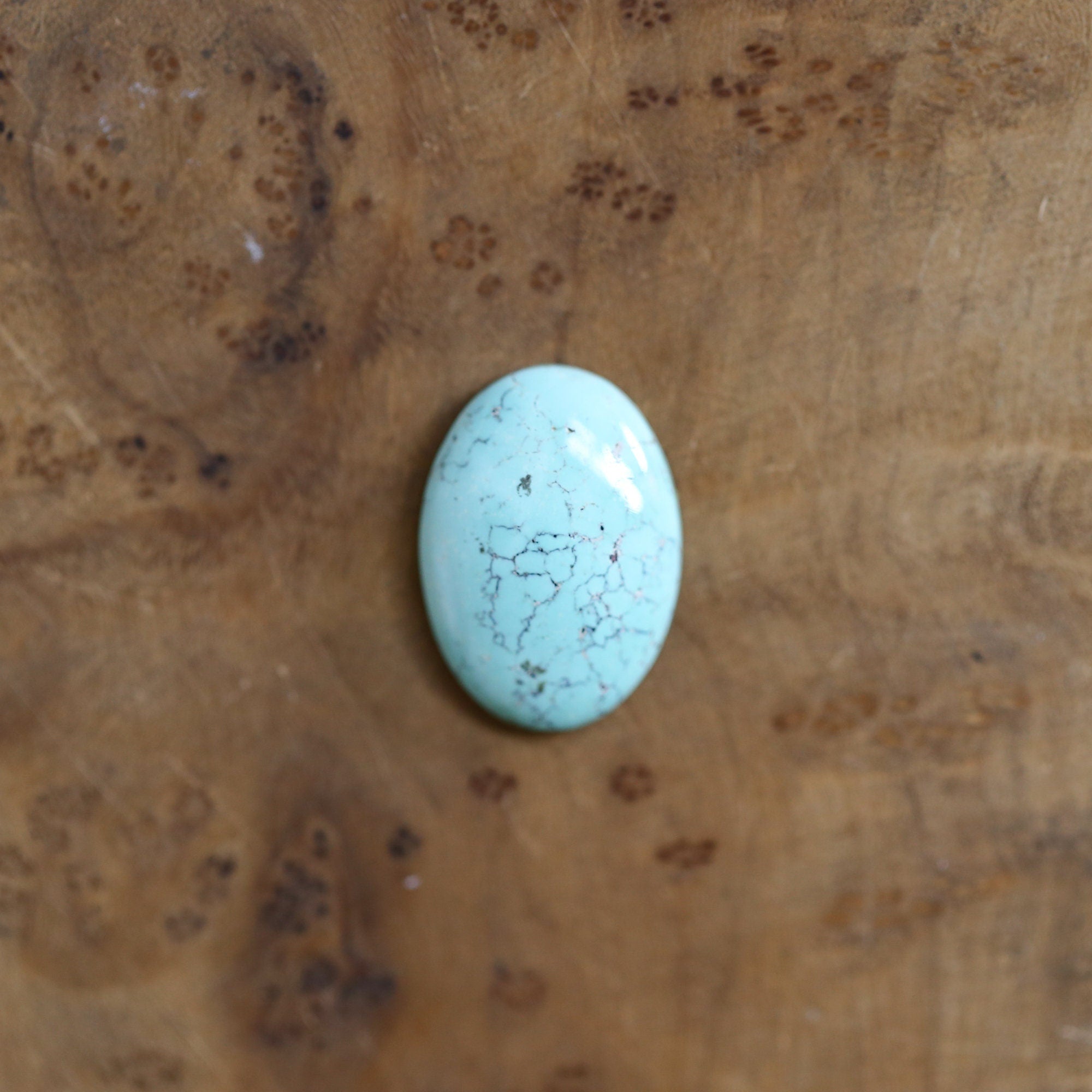 Boho Turquoise Ring - Sterling Silver Ring - Nacozari Turquoise Statement Ring - Silversmith Ring