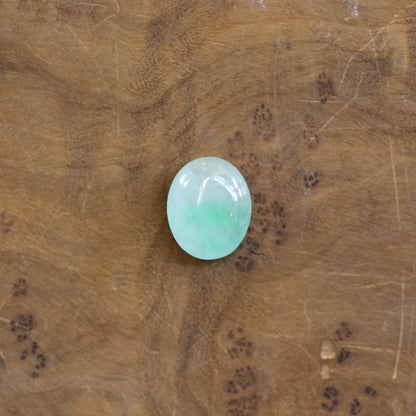 Green Jade Ring – Sterling Silver Bezel, Silversmith Jewelry