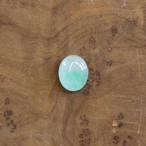 Green Jade Ring – Sterling Silver Bezel, Silversmith Jewelry