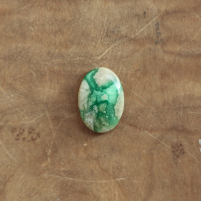 Custom Green Variscite Lasso Ring - Sterling Silver - Choose Your Stone