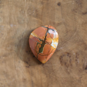 Red Creek Jasper Necklace - Sterling Silver Pendant - Choose Your Stone