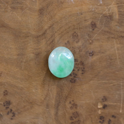 Green Jade Ring – Sterling Silver Bezel, Silversmith Jewelry