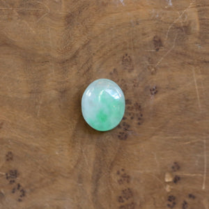 Green Jade Ring – Sterling Silver Bezel, Silversmith Jewelry