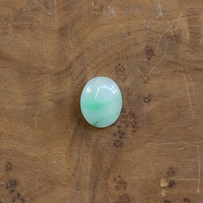 Green Jade Ring – Sterling Silver Bezel, Silversmith Jewelry
