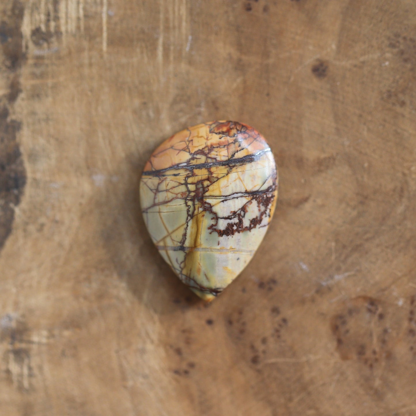 Red Creek Jasper Necklace - Sterling Silver Pendant - Choose Your Stone