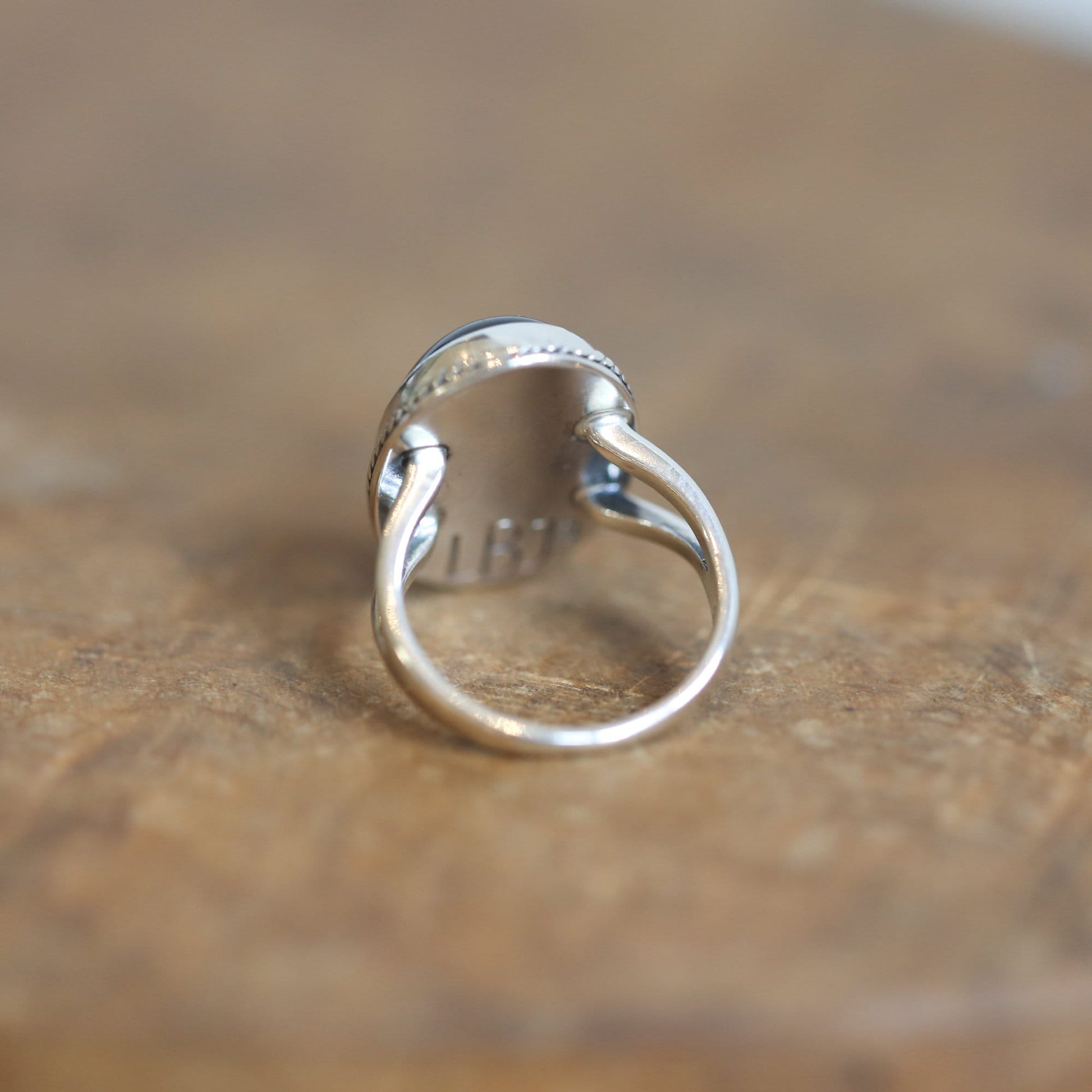 Smoky Quartz Boho Ring - .925 Sterling Silver - Silversmith