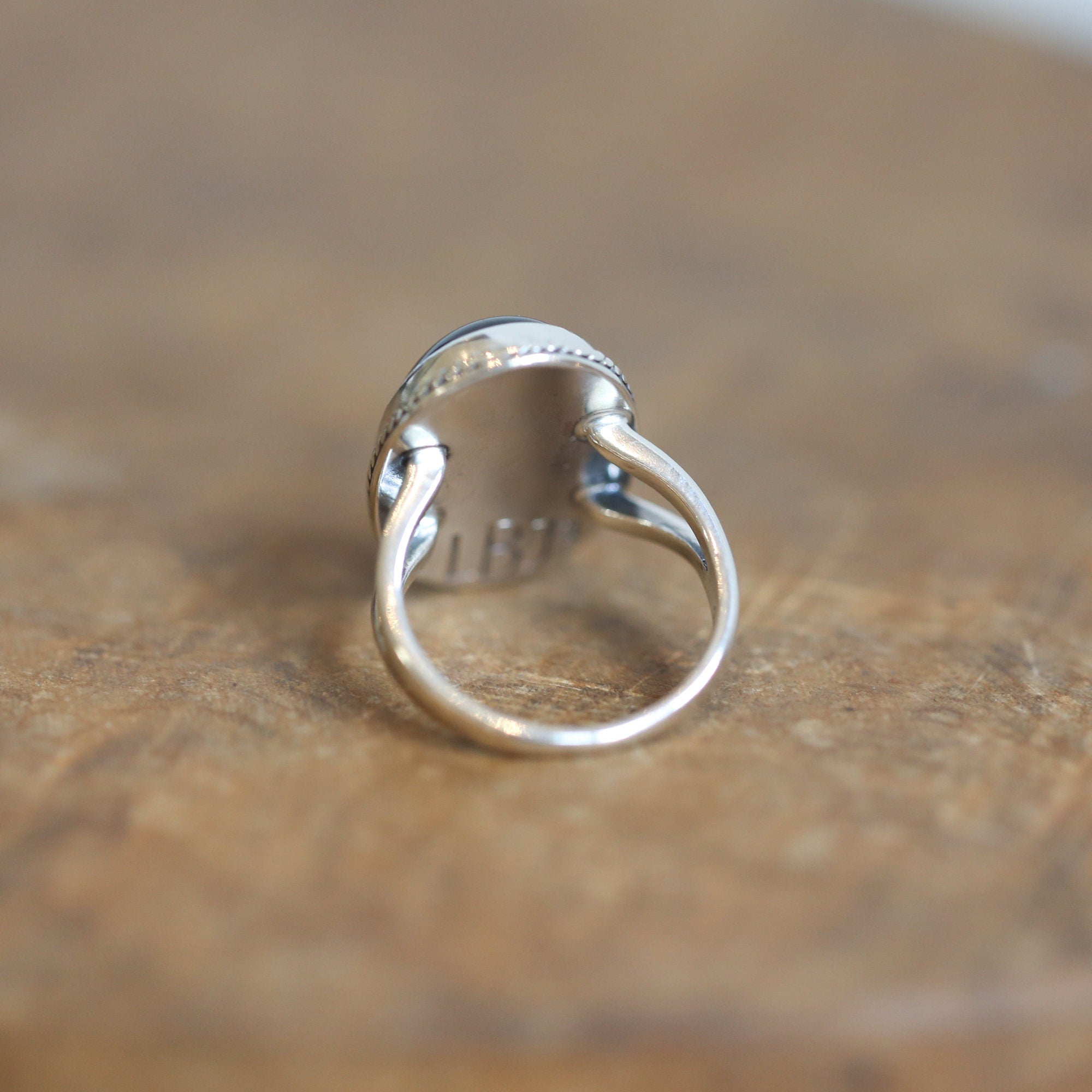 Smoky Quartz Boho Ring - Smoky Quartz Ring - Southwest Ring - .925 Sterling Silver - Silversmith