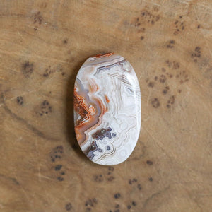 Crazy Lace Agate Ring - .925 Sterling Silver - Silversmith Ring - Minimal Agate Ring