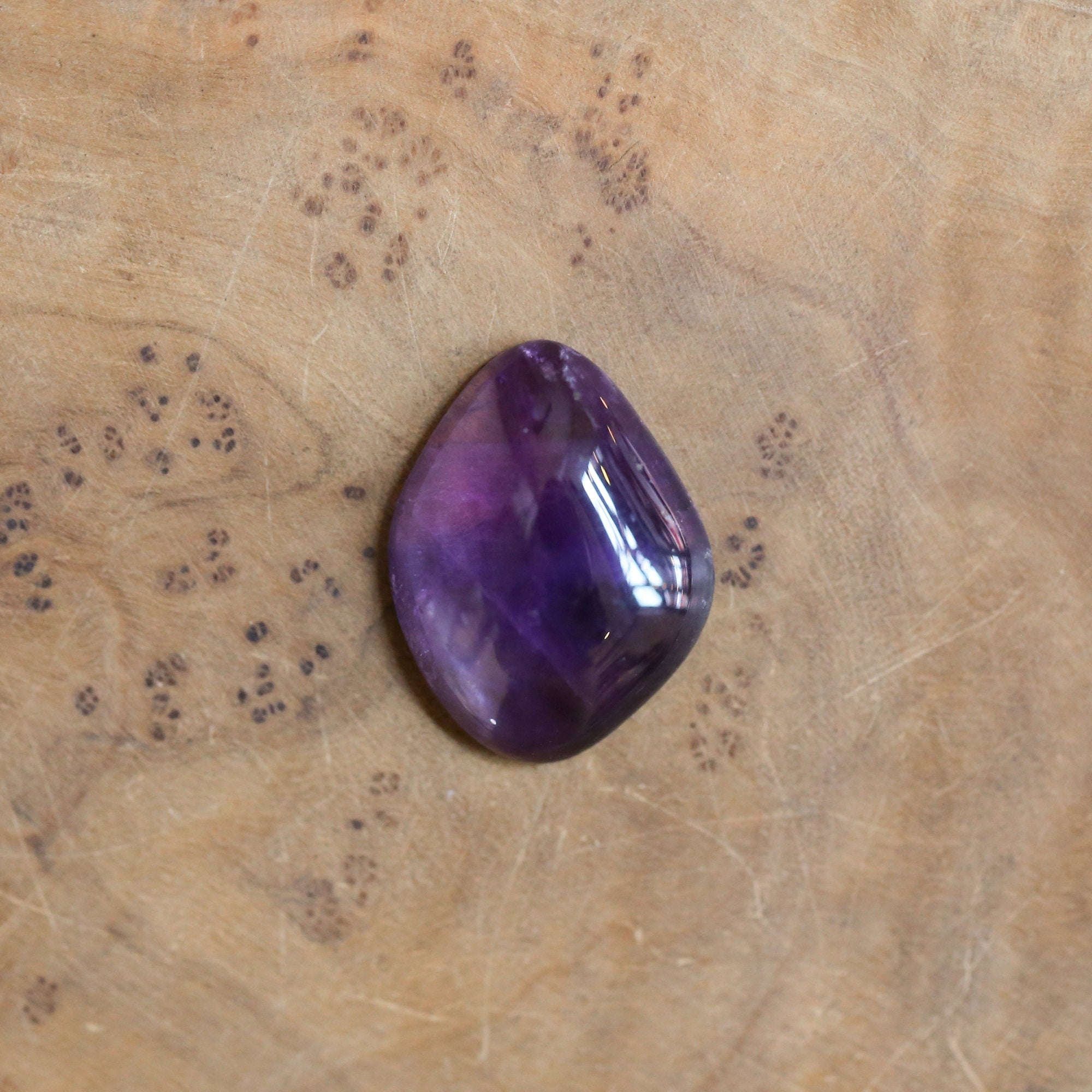 Amethyst Pendant -Heartland Pendant - Purple Amethyst Necklace - Silversmith Pendant