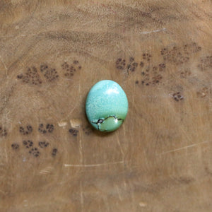Turquoise Delica Ring - Natural Turquoise Ring - OOAK Sterling Silver Ring