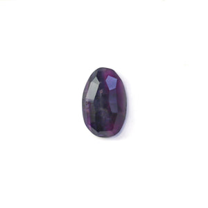 Custom Rose Cut Rainbow Fluorite Pendant – Sterling Silver Silversmith Jewelry