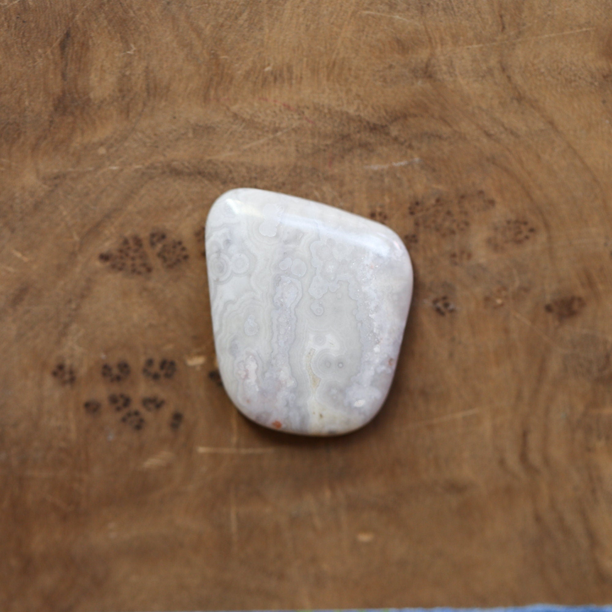 Luna Agate Ring - Sterling Silver - Choose Your Stone