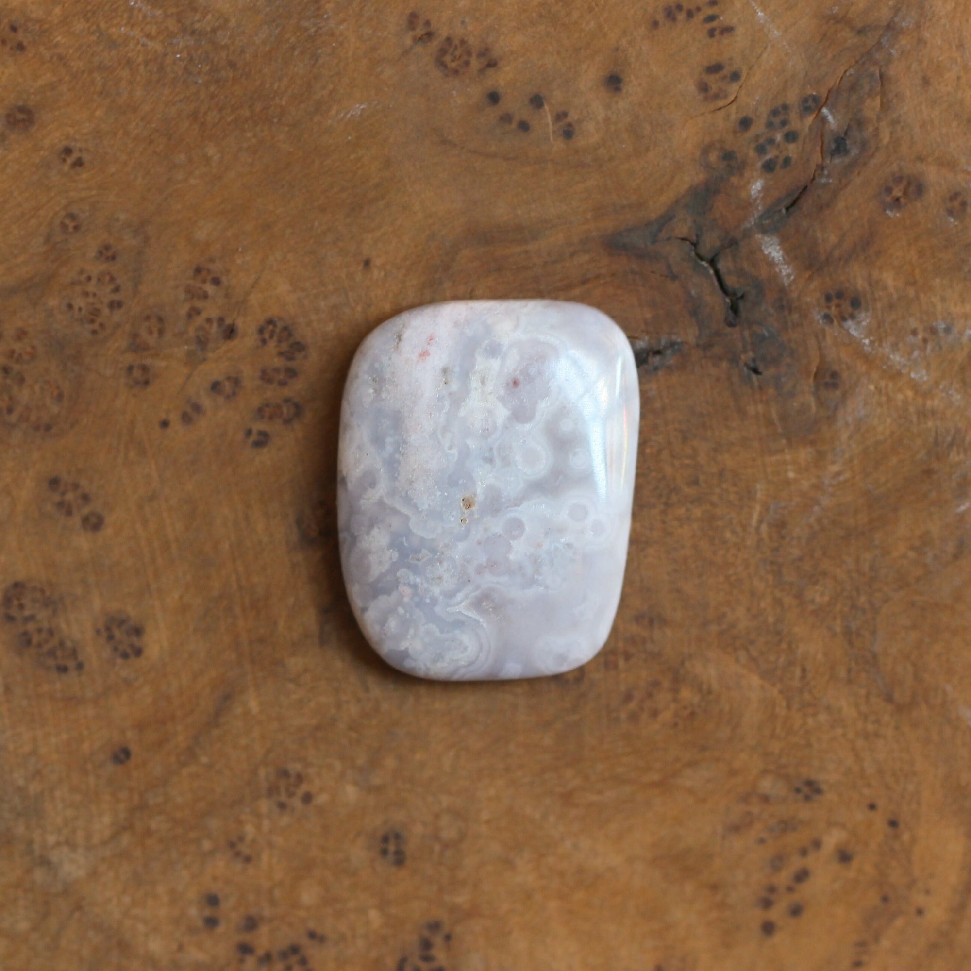 Luna Agate Ring - Sterling Silver - Choose Your Stone