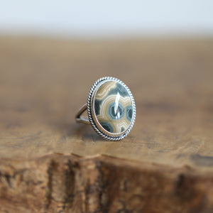 Custom Ocean Jasper Ring - Choose Your AAA Stone - Sterling Silver