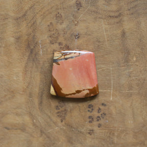 Red Creek Jasper Necklace - Pendant with Chain - Hanging Rock Pendant - OOAK