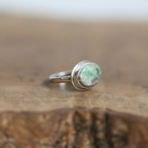 Variscite Ring - Green Variscite Ring - Sterling Silver - Choose Your Stone - OOAK