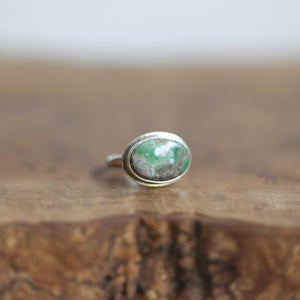 Variscite Ring - Green Variscite Ring - Sterling Silver - Choose Your Stone - OOAK