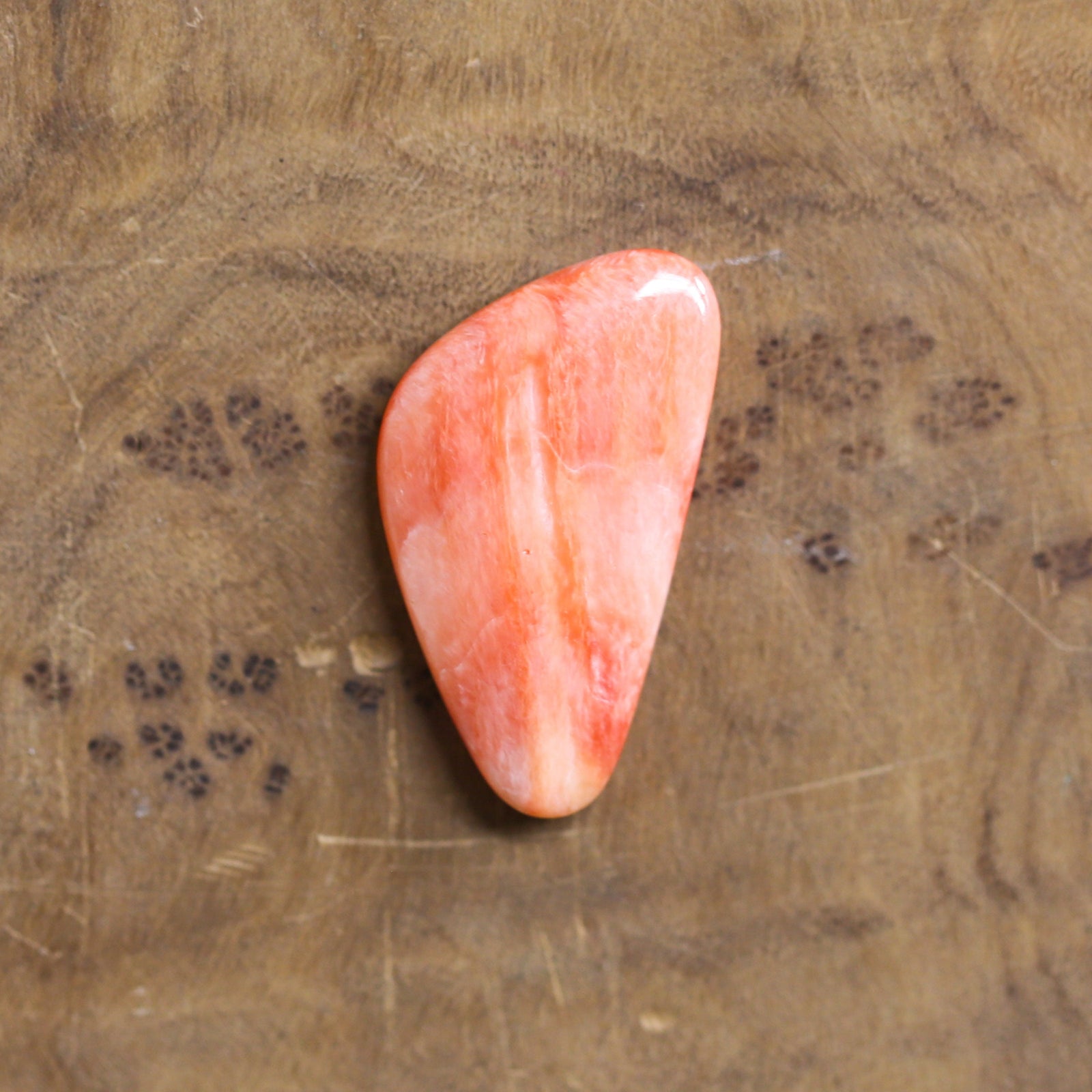 Custom Spiny Oyster Pendant - Choose Your Stone - Sterling Silver