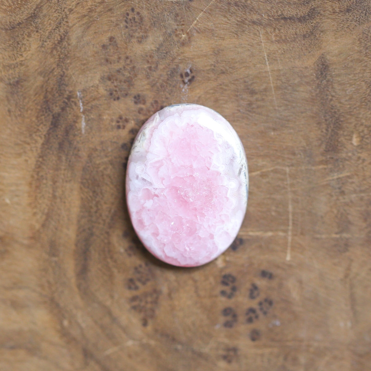 Rhodochrosite Ring - .925 Sterling Silver Ring - Rhodochrosite Boho Statement Ring