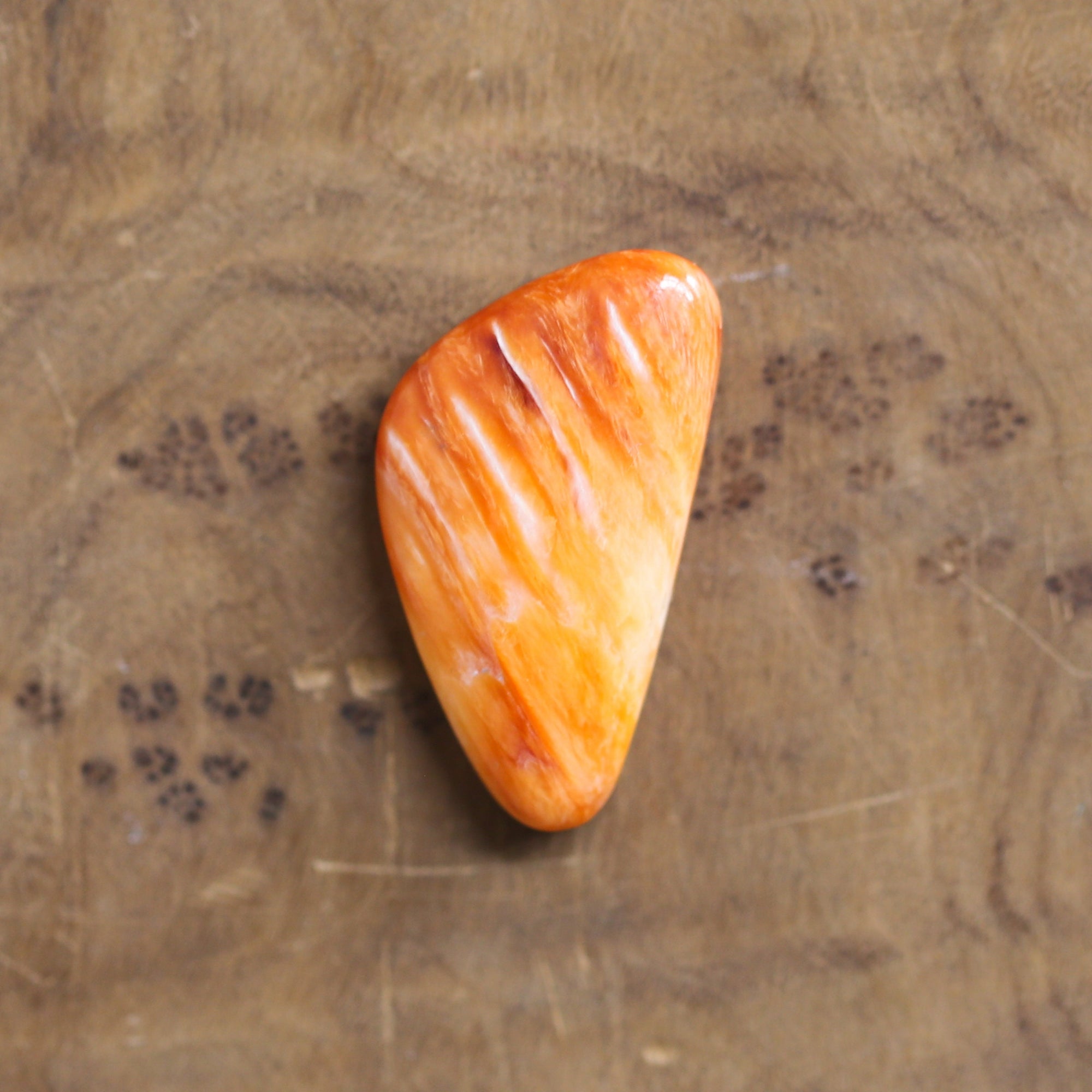 Custom Spiny Oyster Pendant - Choose Your Stone - Sterling Silver