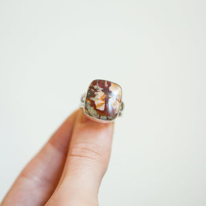 Custom Red Creek Jasper Ring - .925 Sterling Silver - Choose Your Stone