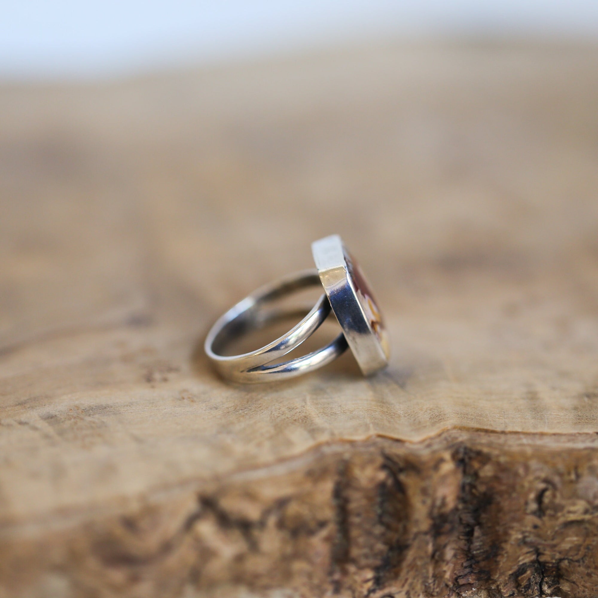 Red Creek Jasper Ring - .925 Sterling Silver Ring - Choose Your Stone Ring