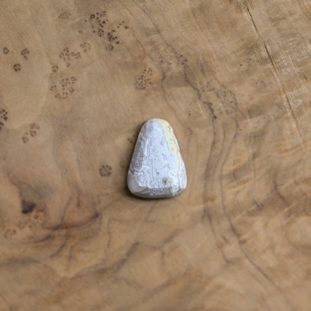 Laguna Lace Agate Chunky Boho Ring | Sterling Silver