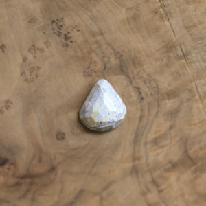 Laguna Lace Agate Pendant - 925 Sterling Silver - Rose Cut Agate Necklace