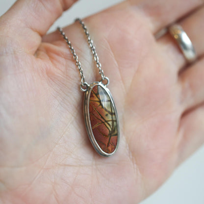 Custom Red Creek Jasper Necklace - Choose your Stone - OOAK