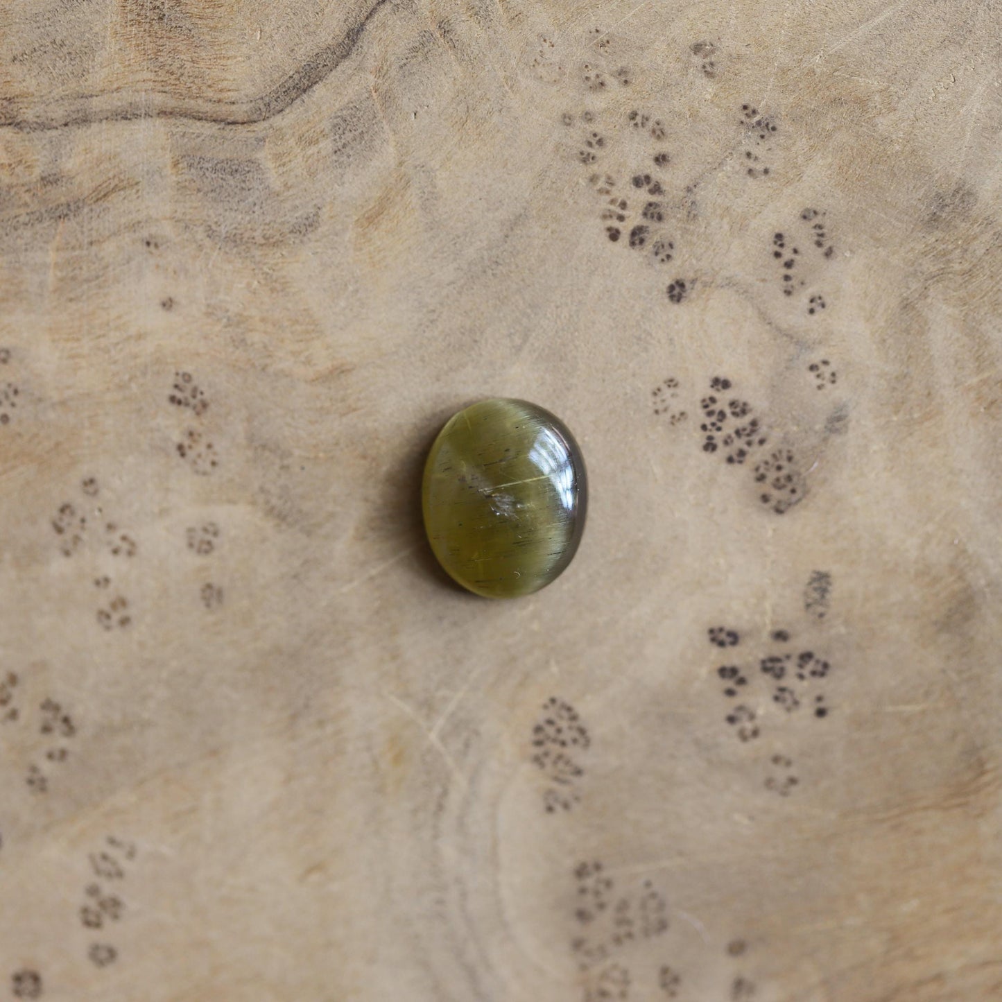 Cat Eye Apatite - Delica Ring - Silversmith Ring - Cat Eye Apatite Ring - dainty Green Ring