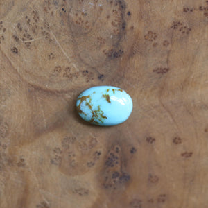 Kingman Turquoise Ring - East West Turquoise Ring - Sterling Silver Ring - Silversmith Ring - Textured Ring
